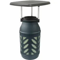 Premium Composite 10 kg Propangasflasche (leer)  mit Top-Line Tisch-Aufsatz