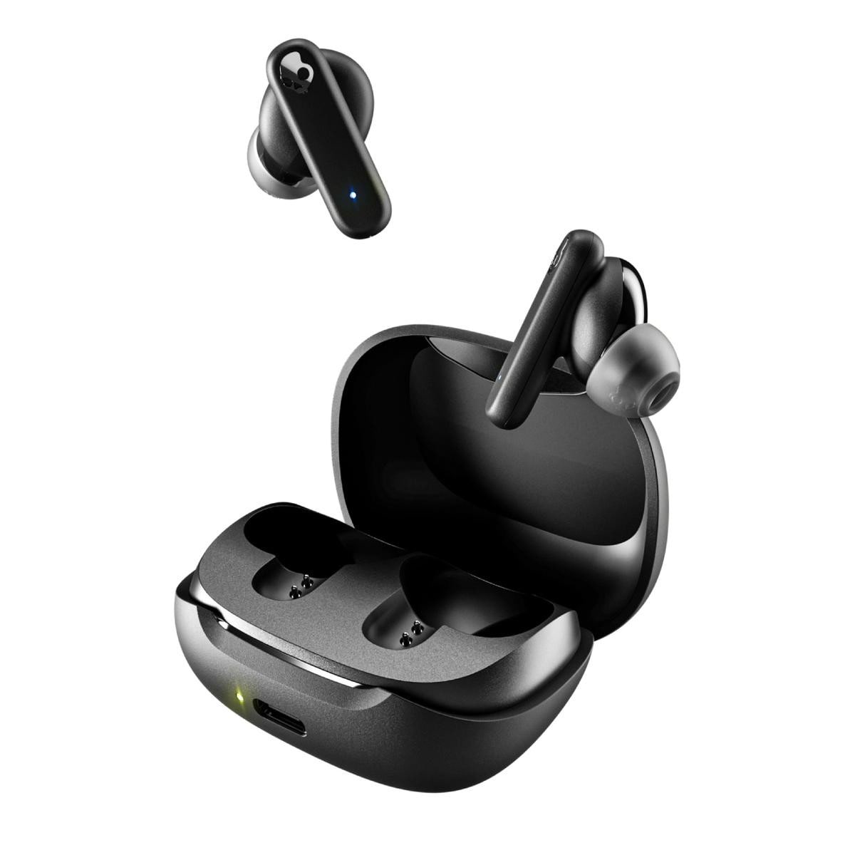 Skullcandy Smokin' Buds True Wireless drahtlose Kopfhörer, schwarz Bluetooth In-Ear