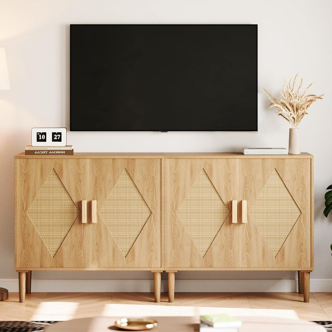 Brambly Cottage Sideboard Brown 79cm H X 80cm W X 35cm D