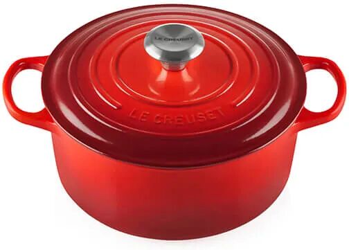 Le Creuset Signature Cerise Cast Iron 26cm Round Casserole