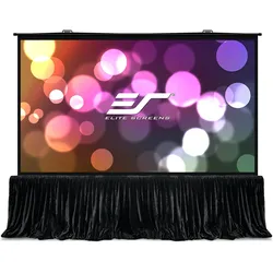 Elite Screens QuickStand 5-Second QS180HD (180", 16:9), Leinwand, Schwarz