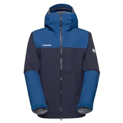 Mammut Herren Alto Guide HS Hooded Regenjacke - M - marine-tschiel