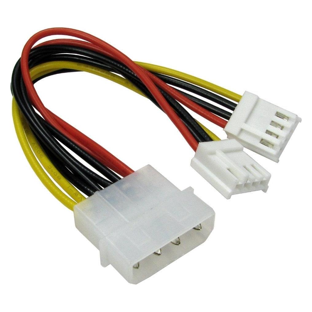 Cables Direct CDL Molex - 2 x Floppy Drive Cable (88RB-517)