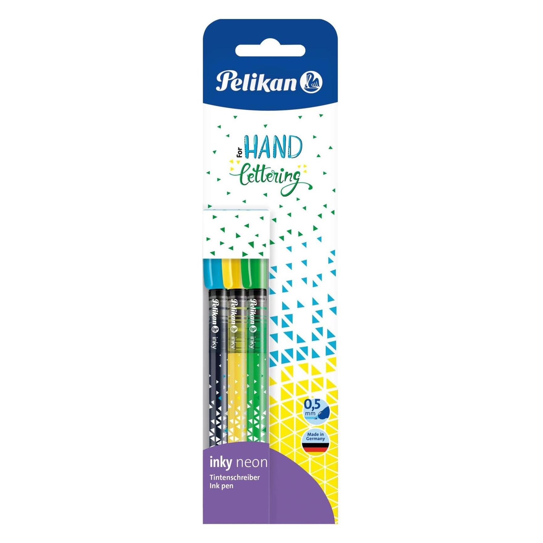 Pelikan Tintenschreiber inky 0.5mm 817097 3 Stück (assortiert) (3x) (817097)