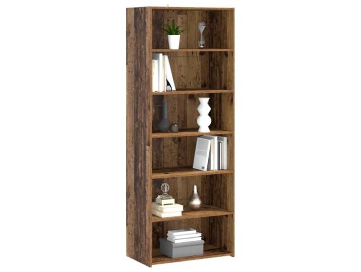 vidaXL Sideboard Eichenholz 70 x 41 x 185 cm Holzwerkstoff Das Sideboard ist aus glattem Holzwerkstoff gefertigt, Bietet reichlich Platz, um deine Gegenstände ordentlich