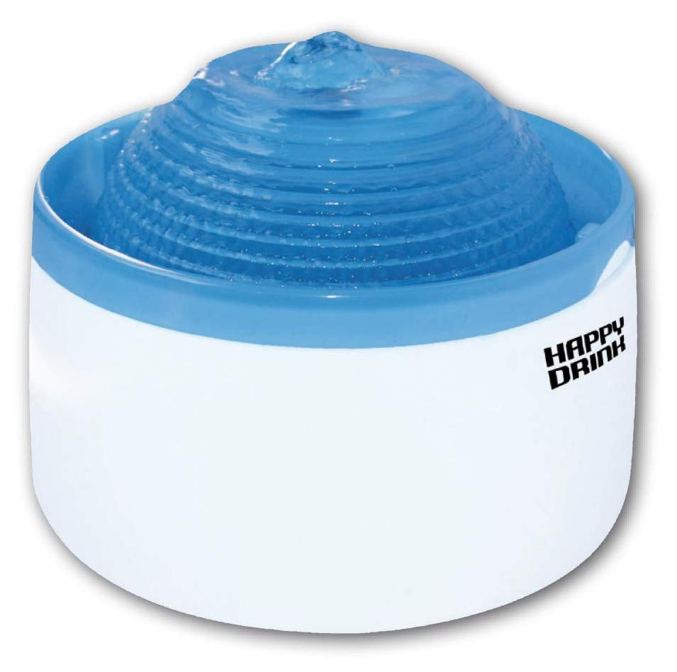 Croci Happy Drink waterdispenser voor katten, blauw