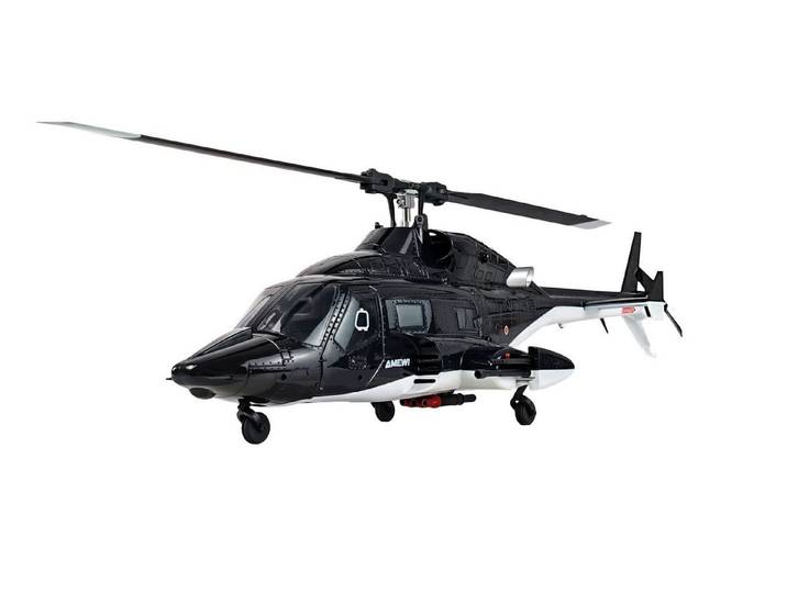 Amewi RC-Helikopter Amewi Bell 222 Airwolf Pro GPS Helikopter 8-Kanal 3D/6G RTF