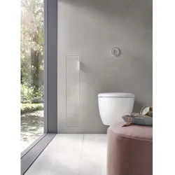 Emco Asis Plus WC-Modul 975611000 Anschlag links, Unterputzmodul, befliesbar