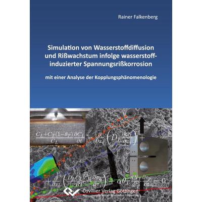 Simulation von Wasserstoffdiffusion und Rißwachstum infolge wasserstoffinduzierter Spannungsrißkorrosion mit einer Analyse der
