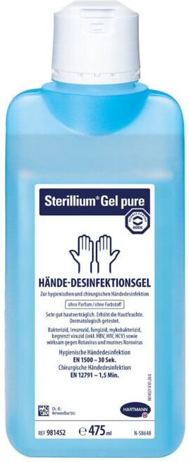 Sterillium Gel Pure Désinfectant Mains, 475 ml ; Holthaus Medical