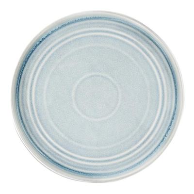 Olympia Cavolo Flacher runder Teller eisblau 27cm