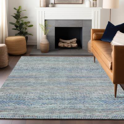 Addison Rugs Machine Washable Indoor/ Outdoor Subtle Stripe Chantille Rug