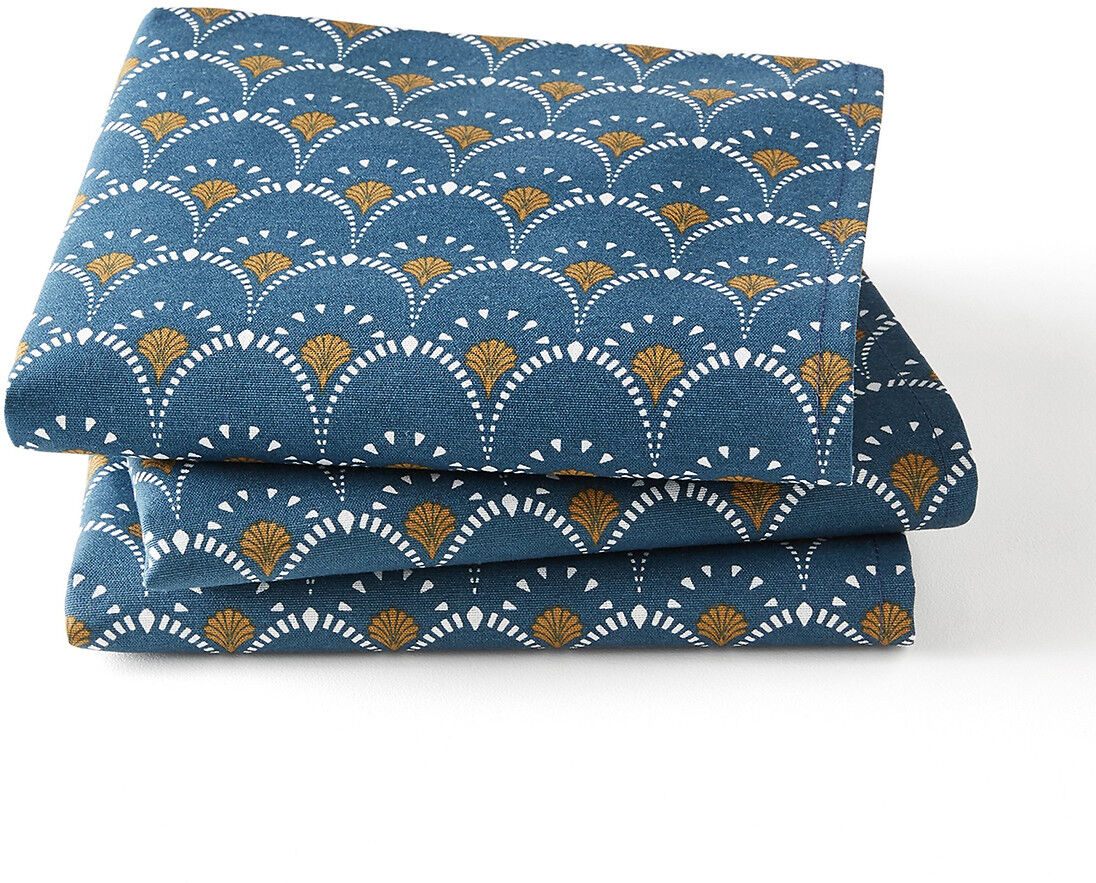 LA REDOUTE INTERIEURS Lot de 3 serviettes de table imprimées Mina