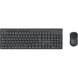 hama WKM-200 Tastatur-Maus-Set schwarz