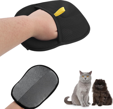 PRiME Reusable Pet Hair Removal Gloves For Cats Dogs Carpets And Furniture Reusable Pet Hair Removal Gloves For Cats Dogs Carpets And Furniture