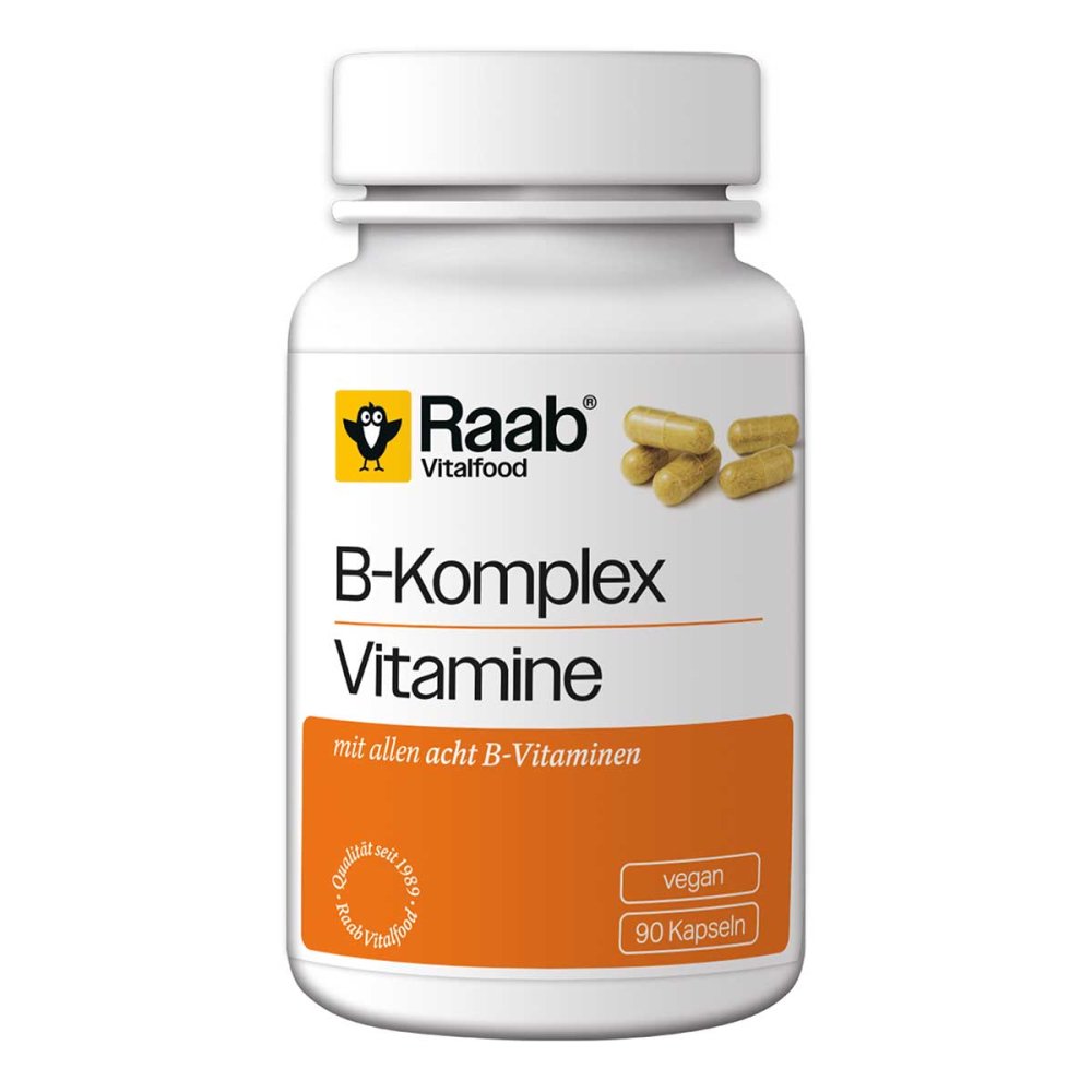 Raab Vitalfood GmbH Raab Vitalfood Vitamin B-Komplex Kapseln 19305736