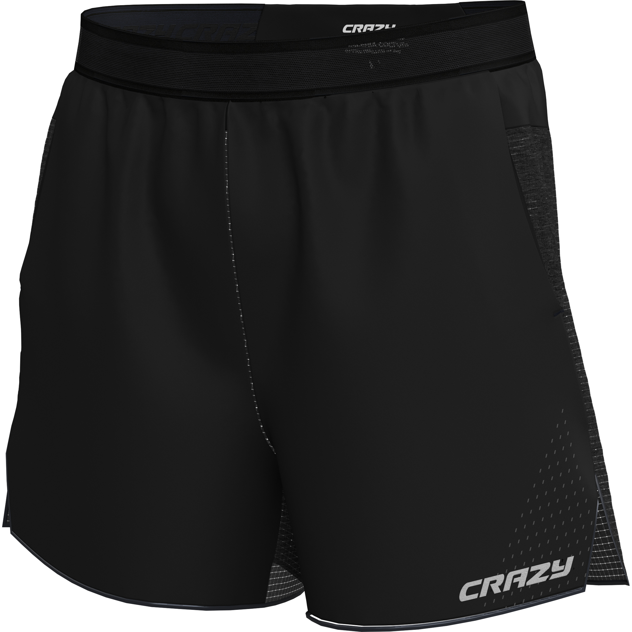 Crazy Storm Herren Laufhose schwarz Größe XXL Trailrunning | Laufen Elastisch