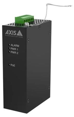 Axis TU8007-R, Gigabit Ethernet, 10,100,1000 Mbit/s, 10/100/1000, IEEE 802.3af, IEEE 802.3at, IEEE 802.3bt, Schwarz, 54 V