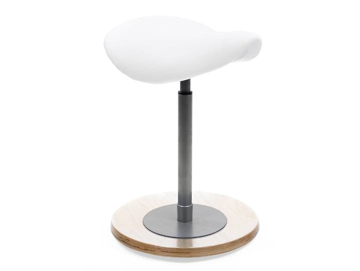 Bürohocker 1167 II 42 x 82 x 41cm Weiß/Weiß