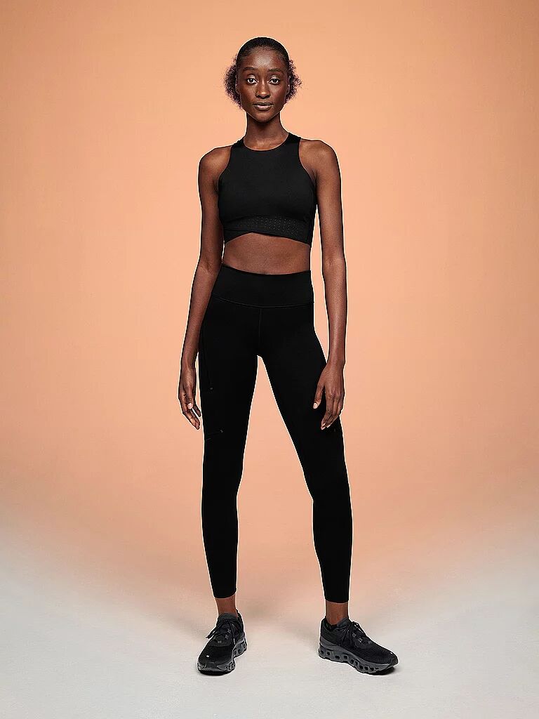ON Damen Lauftight Performance schwarz   L W