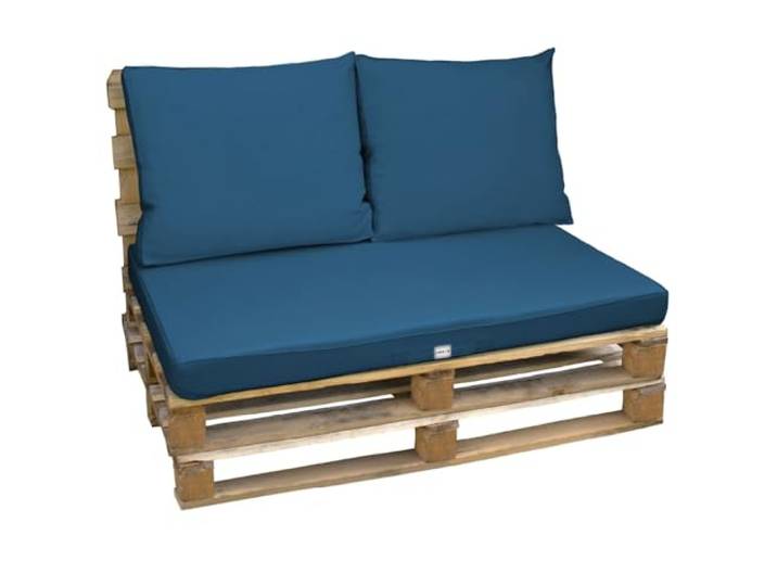 Linxor - Kit de Coussins pour Palette déhoussables - Plusieurs Coloris