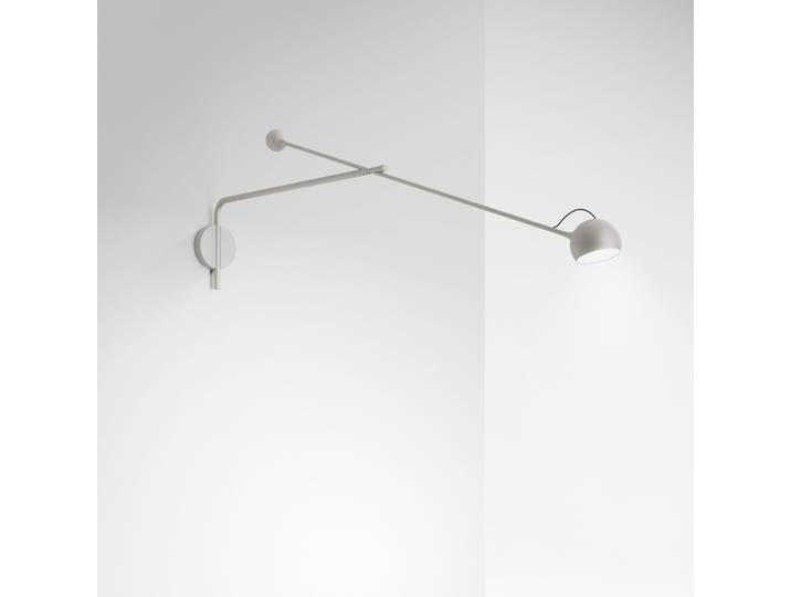 IXA Wandleuchte L White - Artemide - Wohnzimmer - Design - Metall - Mit Schirm