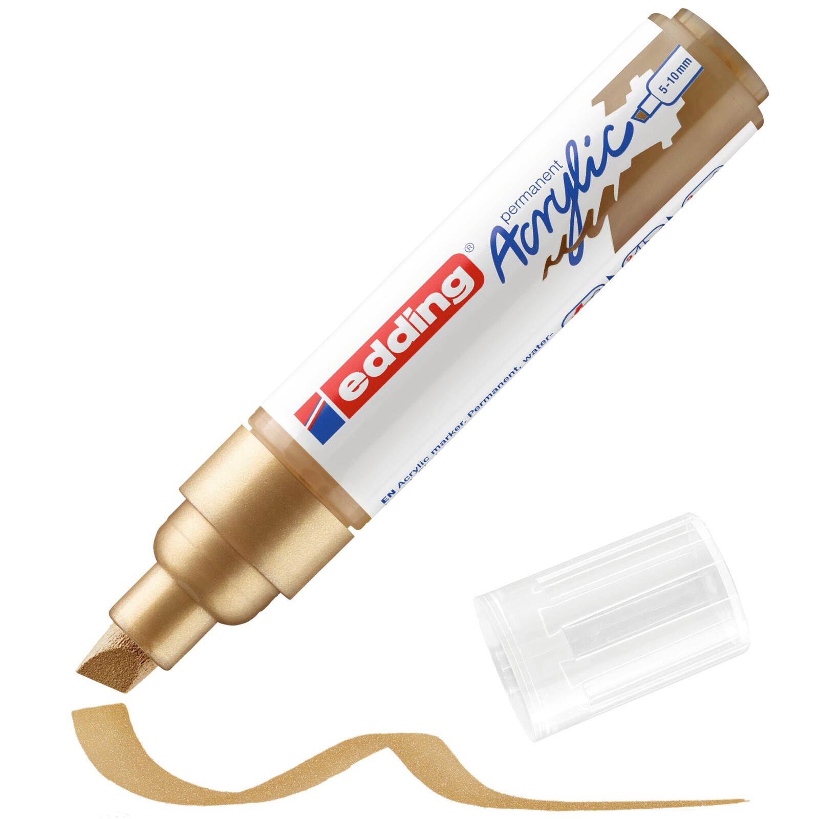 edding 5000 Acrylstift Gold 5.0 -10.0 mm 4-5000924