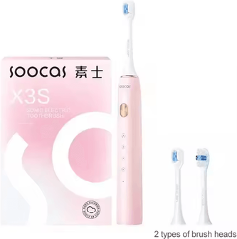 Inspire Essentials UltraClean Sonic Electric Toothbrush X3S pink