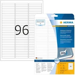Herma, Etiketten, Etiketten