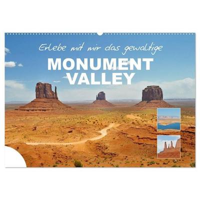 Erlebe mit mir das gewaltige Monument Valley (Wandkalender 2027 DIN A2 quer), CALVENDO Monatskalender