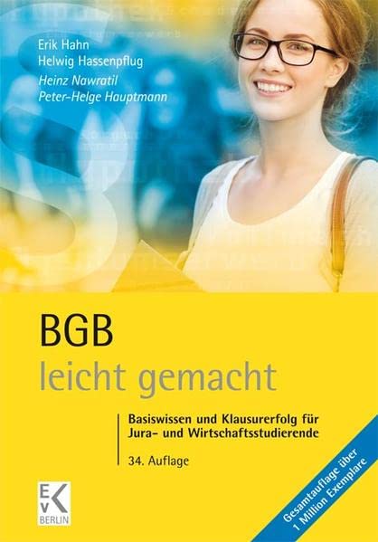 Heinz Nawratil - BGB - leicht gemacht: Basiswissen und Klausurerfolg für Jura- und Wirtschaftsstudierende - Preis vom 12.10.2026 11:37:12 h