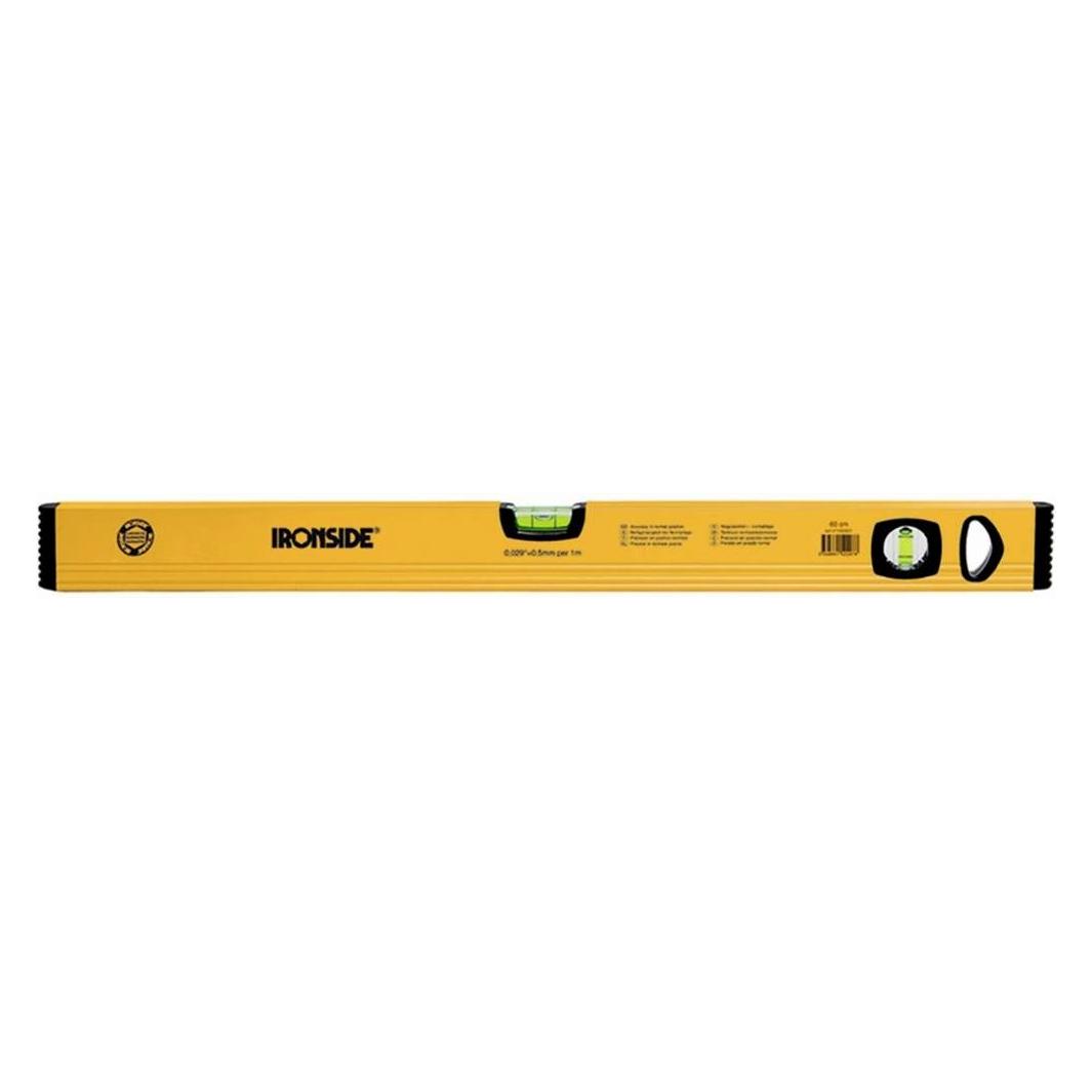Ironside Alu-Wasserwaage 150 cm mit 2 Libellen, 1 Stück, 100237 (150 cm) (100237)