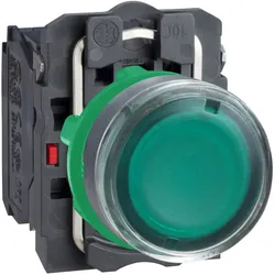 Schneider Electric Leuchtdrucktaster gn XB5AW3345