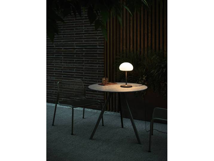 Tischleuchte Sponge On A Stick 20 x 35 x 20cm Grau/Grau Polycarbonat LED-Platine