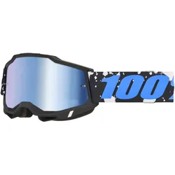 100% Accuri 2 Extra MTB Moto Brille Callisto blau verspiegelt