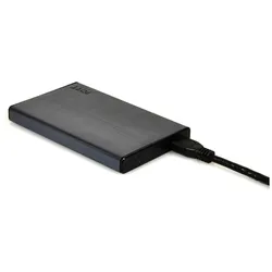 Port Designs HDD Gehäuse (2.5"), Festplattengehäuse, Schwarz