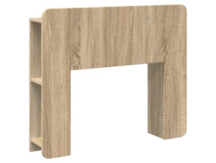 Makastle Kopfteil-Schrank Sonoma-Eiche Holzwerkstoff 95x80 cm U-Form