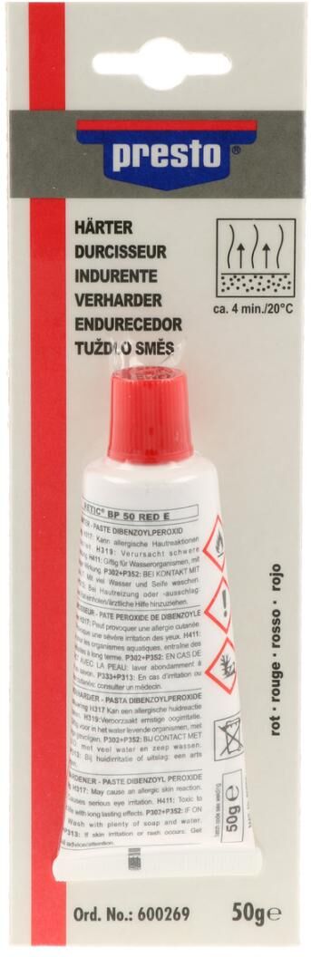 european aerosols presto Härter geblistert rot, 50 g