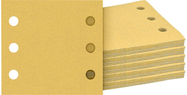 BOSCH EXPERT C470 Set de papiers abrasifs, 115x107mm, K60,80,120,180,240, 50 pcs. Pack de démarrage (2608902517)