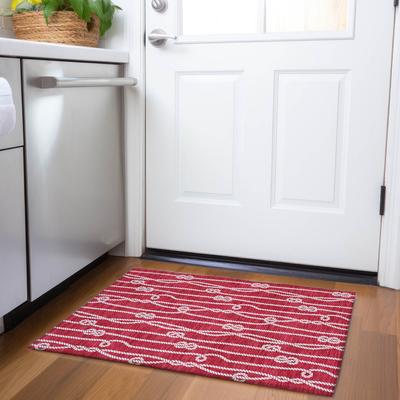 Addison Rugs Premium Washable Super Soft Nautical Rope Mayfield Rug