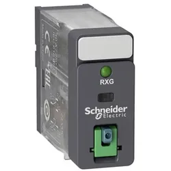 Schneider Electric steckbares Interface-Relais RXG 1W 24VDC 10A m. LED m. Prüftaste
