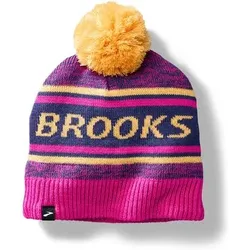 BROOKS Mütze Heritage Pom Beanie, Größe ONE SIZE in Pink Pink