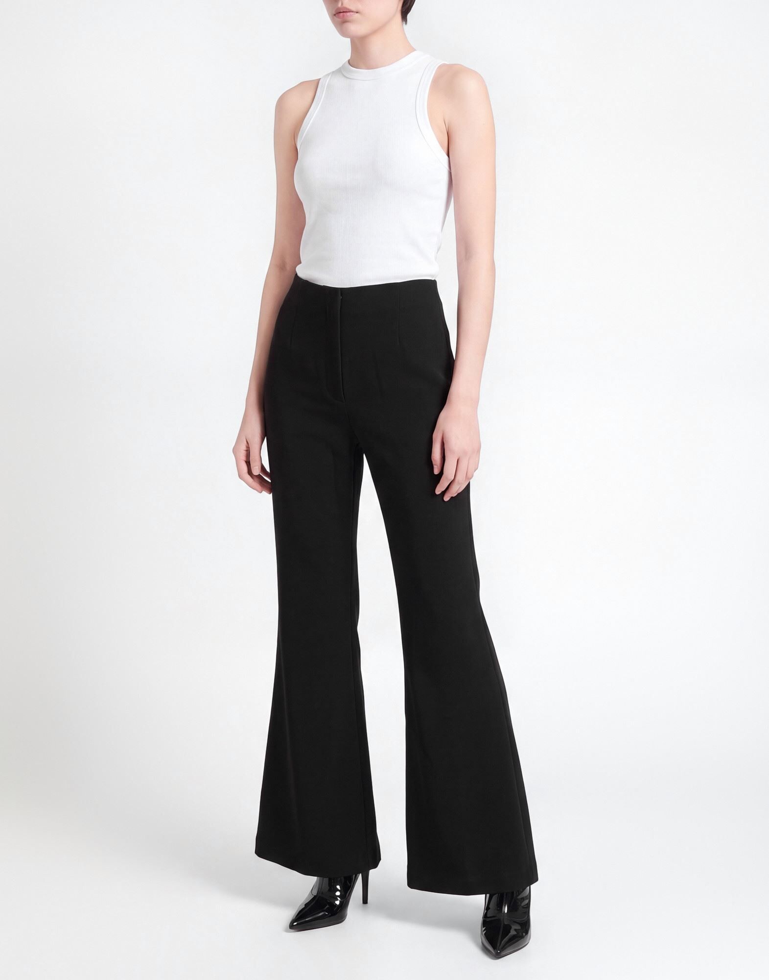 Roland Mouret Pantalones Mujer Negro 44 Mujer