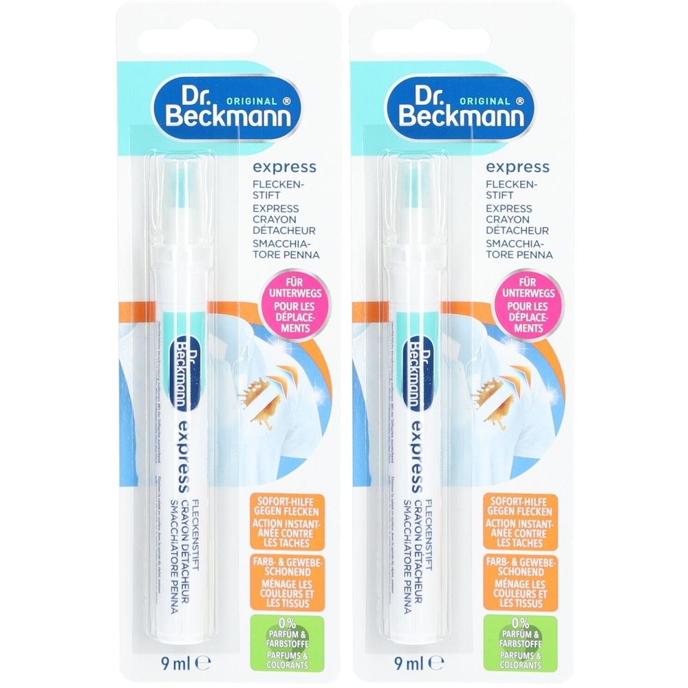 DR Beckmann Express Bleistift Fleckentferner x2 2x9 ml Sonstige