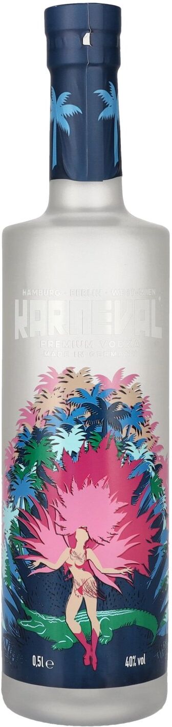 KARNEVAL Premium Vodka Bonez MC & RAF Camora 40% Vol. 0,5l