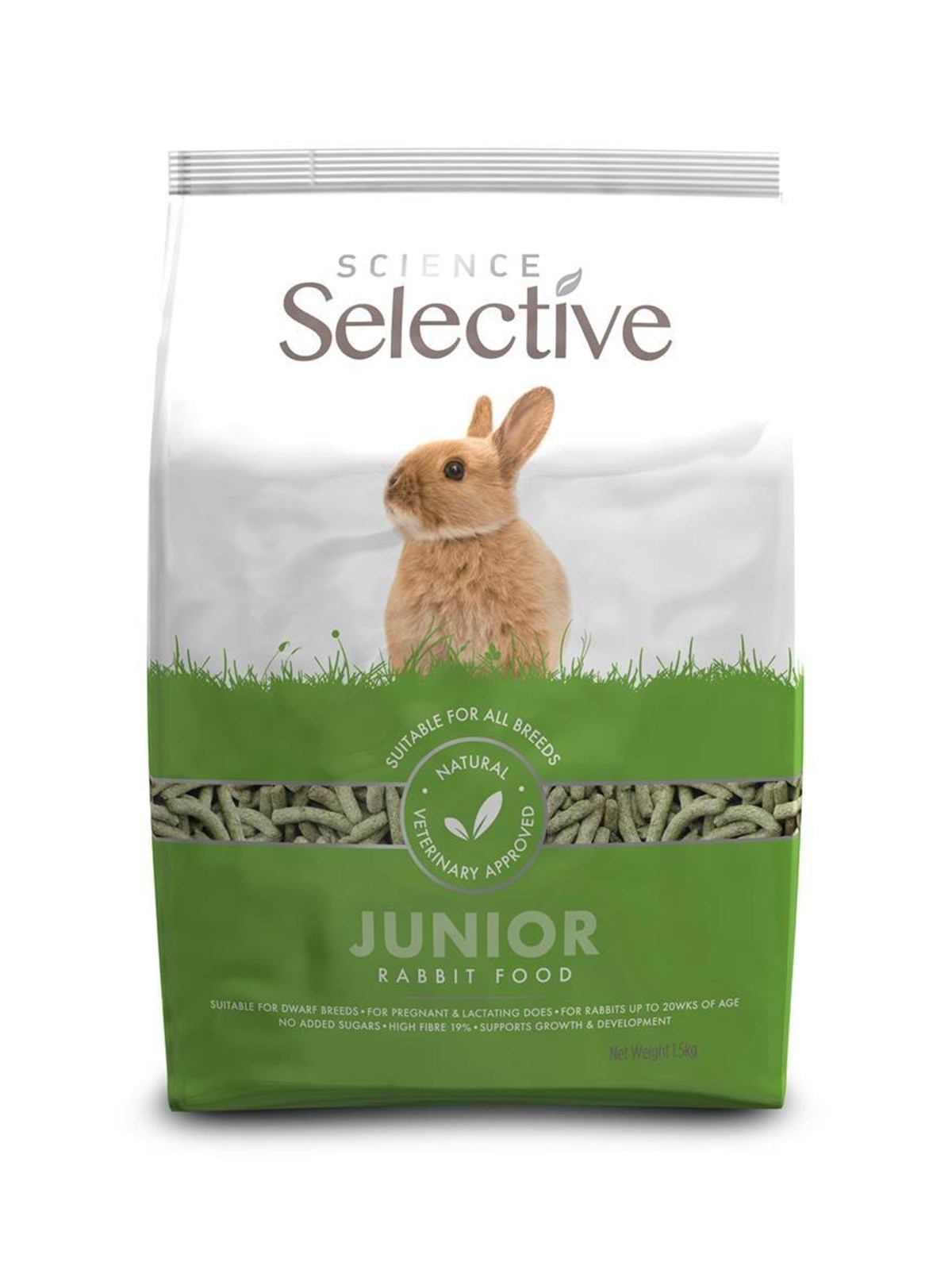 Science Selective Kaninchen Junior 1,5 kg.