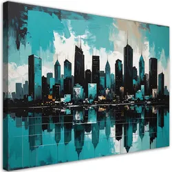 LEINWANDBILD Städte & Architektur 100x70cm