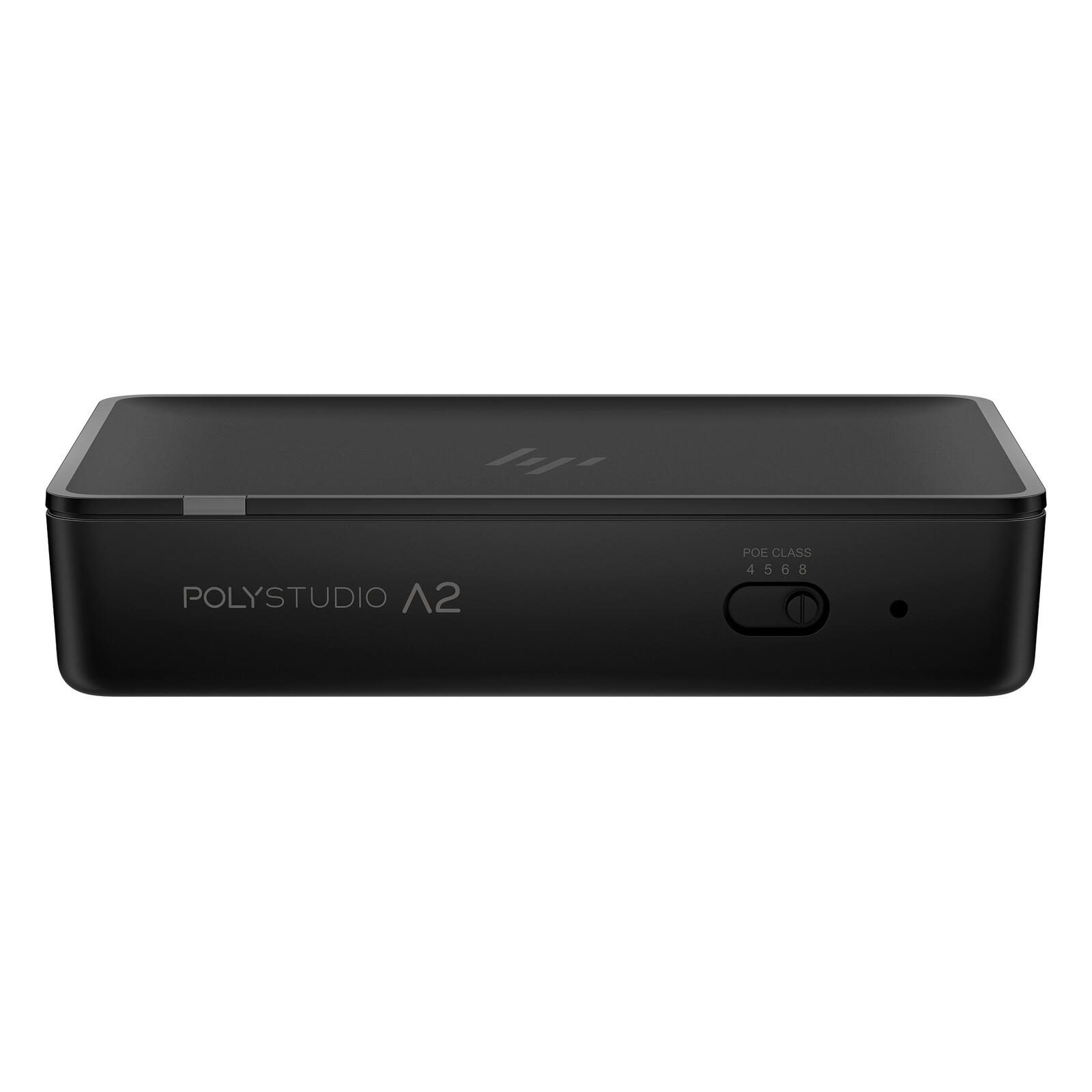 Poly Studio A2-Audiobridge mit CAT6A- und Mikrofonverlängerungskabel und Montageplatte B22X2AA#AC3