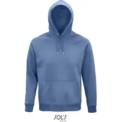 SOLS Unisex Bio Raglan Kapuzen Sweater Hoodie 03568 blue XS