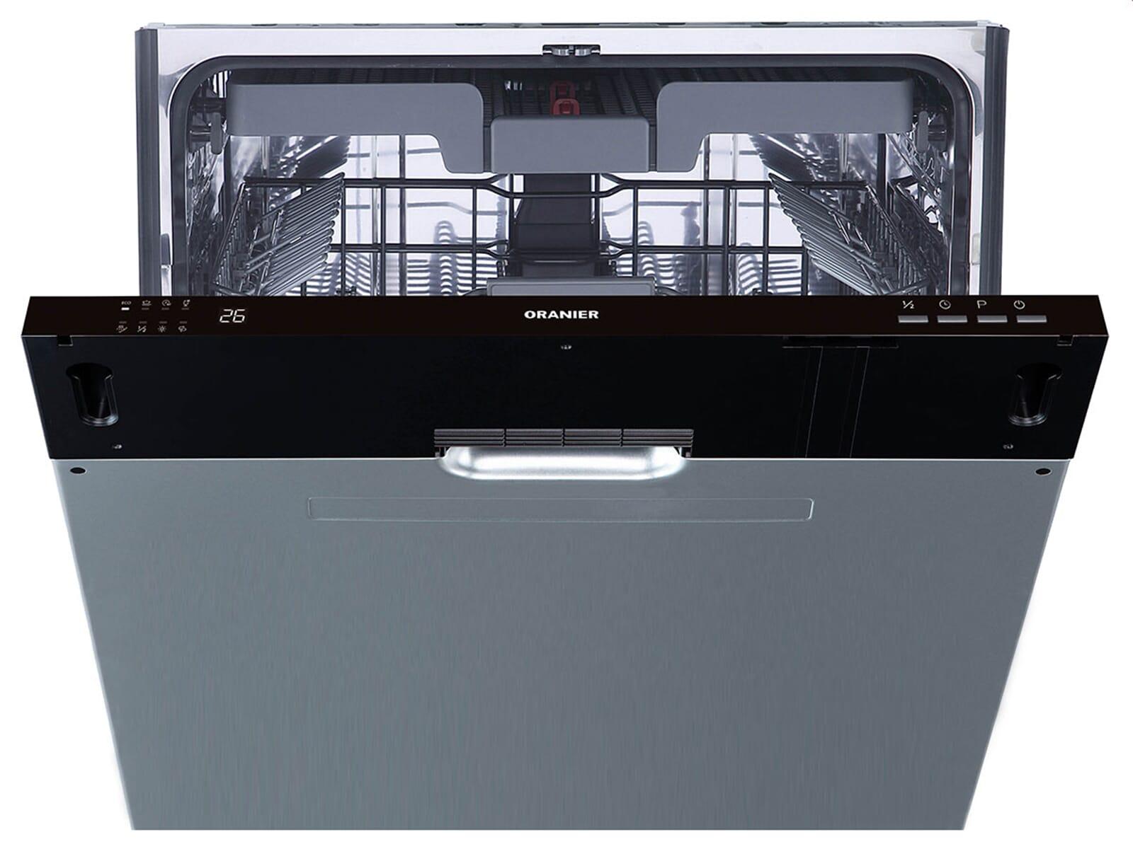Oranier GXV570, Voll integriert, Standardgröße (60 cm), Tasten, 2 Korb/Körbe, Schublade, Edelstahl